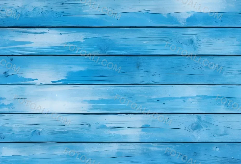Blue Painted Wooden Planks Horizontal Arrangement Weathered Texture Rustic Charm Close Up Shot Natural Light Vintage Aesthetic Textured Surface Aged Appearance Simple Background 26 991e