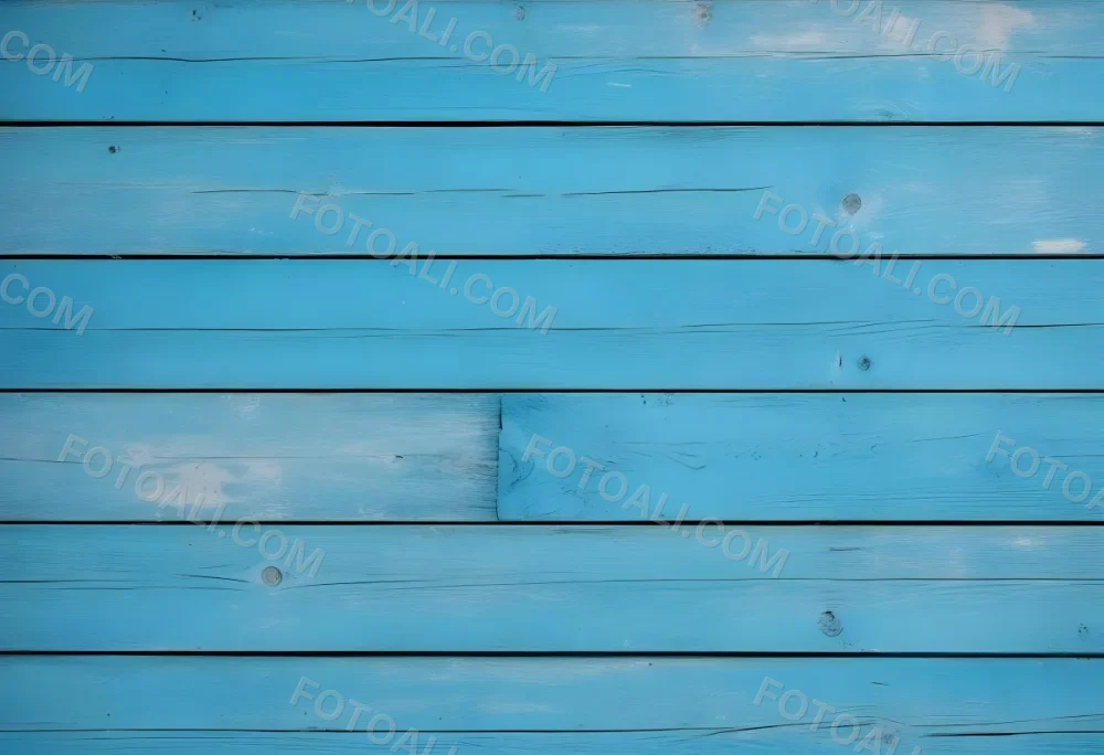 Blue Painted Wooden Planks Horizontal Arrangement Weathered Texture Rustic Charm Close Up Shot Natural Light Vintage Aesthetic Textured Surface Aged Appearance Simple Background 67 Ffae