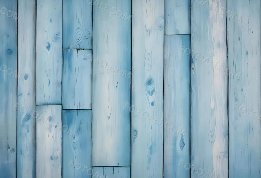 Blue Painted Wooden Planks Horizontal Arrangement Weathered Texture Rustic Charm Close Up Shot Natural Light Vintage Aesthetic Textured Surface Aged Appearance Simple Background 7 Ea06