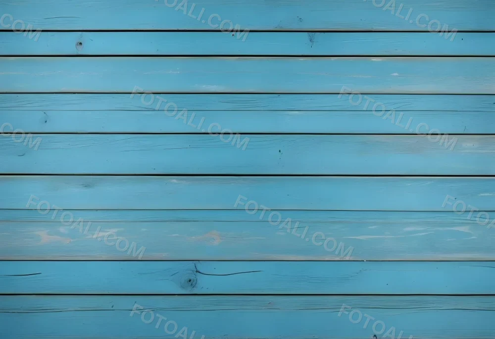 Blue Painted Wooden Planks Horizontal Arrangement Weathered Texture Rustic Charm Close Up Shot Natural Light Vintage Aesthetic Textured Surface Aged Appearance Simple Background 71 7d48