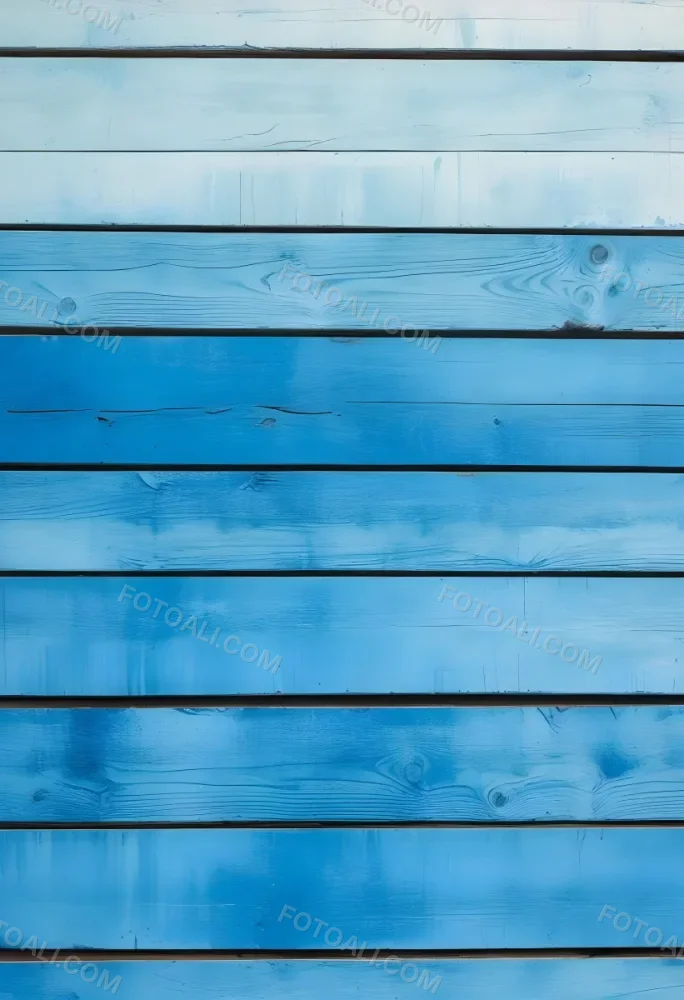 Blue Painted Wooden Planks Horizontal Lines Weathered Texture Rustic Charm Vintage Aesthetic Vibrant Color Natural Light Simple Composition 17 6f5f
