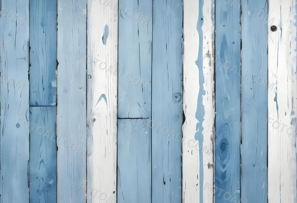 Blue Painted Wooden Planks With Peeling Paint Horizontal Arrangement Weathered Texture Rustic Charm Vintage Aesthetic Close Up Shot Natural Light Aged Appearance 44 7d35