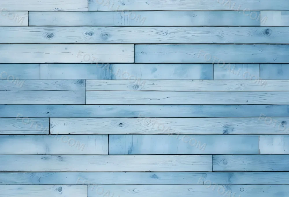 Blue Wooden Planks Arranged Horizontally Creating A Textured Surface With Visible Wood Grain And Knots Light Blue Color Rustic Style 11 0c4d
