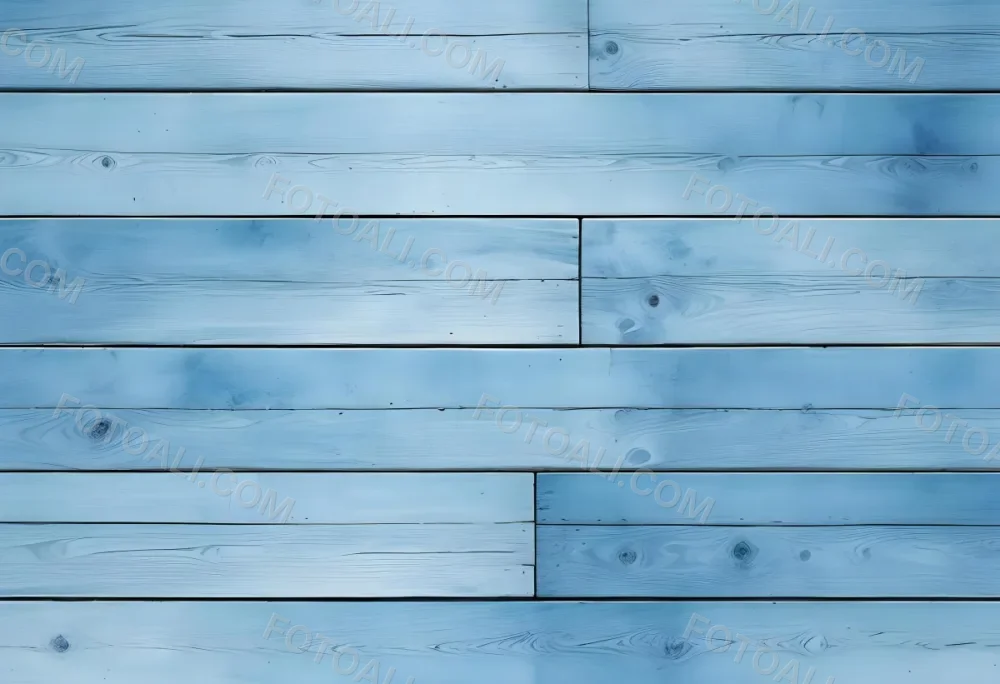 Blue Wooden Planks Arranged Horizontally Creating A Textured Surface With Visible Wood Grain And Knots Light Blue Color Rustic Style 13 A6ba