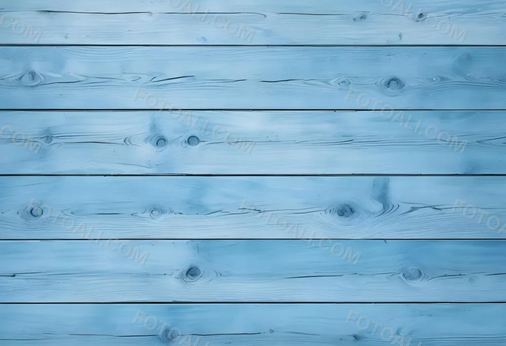 Blue Wooden Planks Arranged Horizontally Creating A Textured Surface With Visible Wood Grain And Knots Light Blue Color Rustic Style 16 2b77