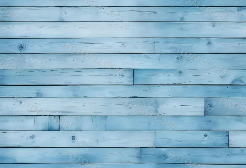 Blue Wooden Planks Arranged Horizontally Creating A Textured Surface With Visible Wood Grain And Knots Light Blue Color Rustic Style 3 E866