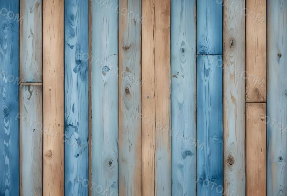 Blue Wooden Planks With Light Brown Veins Wood Texture Background 2 8859
