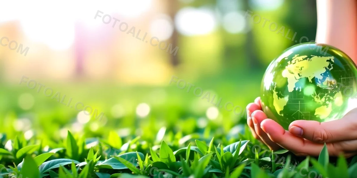 Child S Hands Holding A Light Bulb Lush Green Grass With Bokeh Effect Bright Sunlight Concept Of Environmental Conservation And Sustainable Energy 17 Cbdc