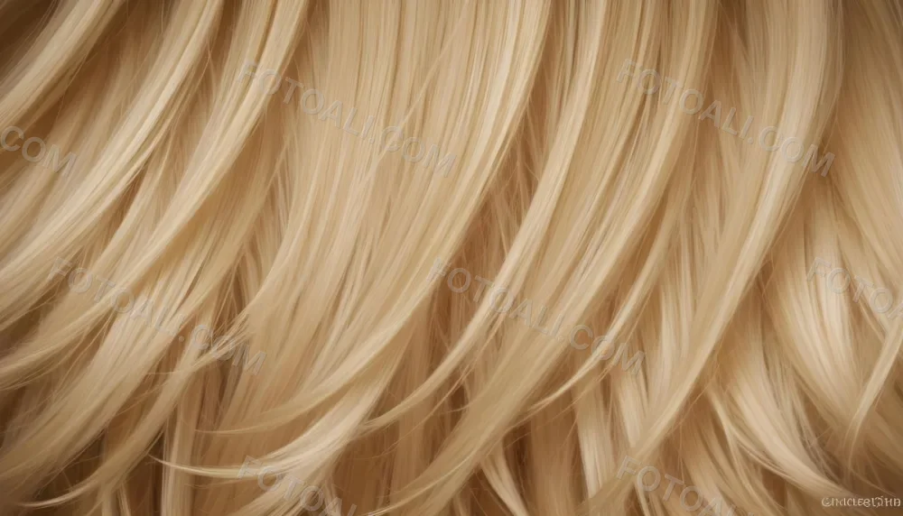 Close Up Of Long Blonde Hair Shiny And Flowing With Subtle Waves In A Studio Setting With Neutral Background 26 8f6d