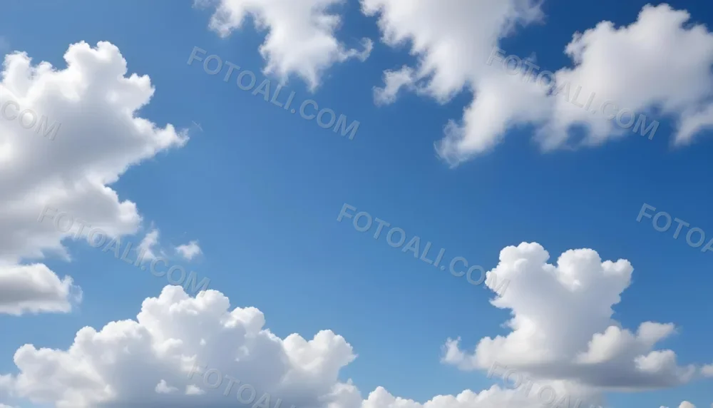 Cloudy Blue Sky With Wispy White Clouds 22 4658