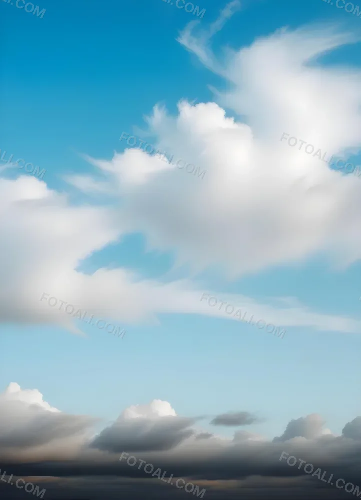 Cloudy Blue Sky With Wispy White Clouds 29 5fb0