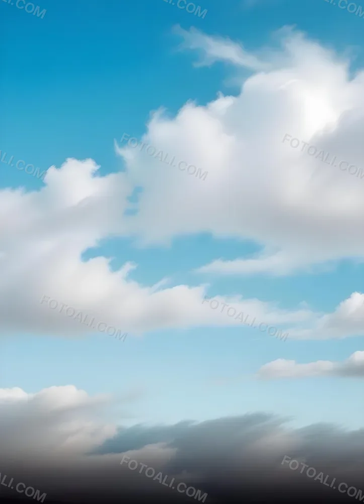 Cloudy Blue Sky With Wispy White Clouds 30 Aada