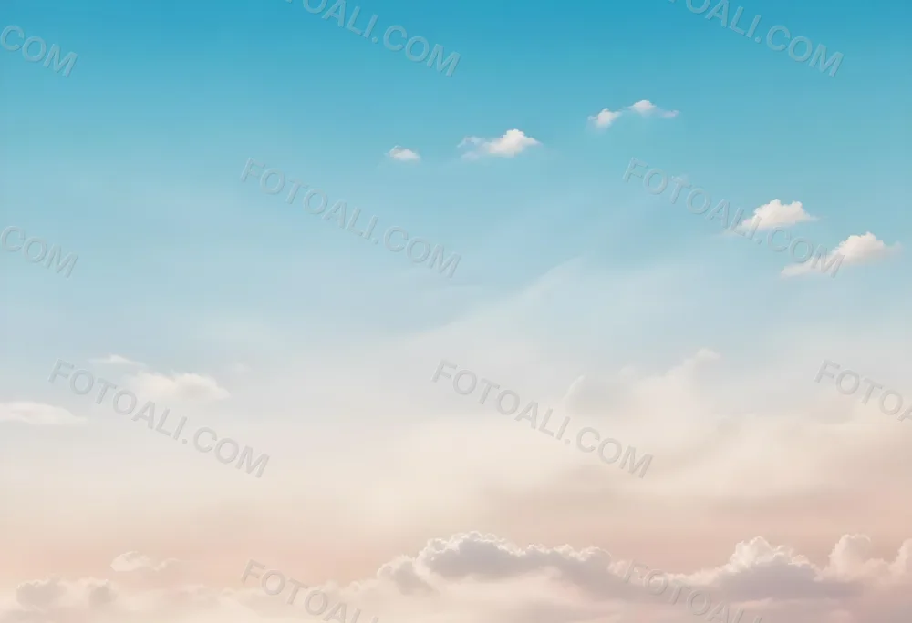 Cloudy Sky With A Soft Hazy Horizon 20 F581