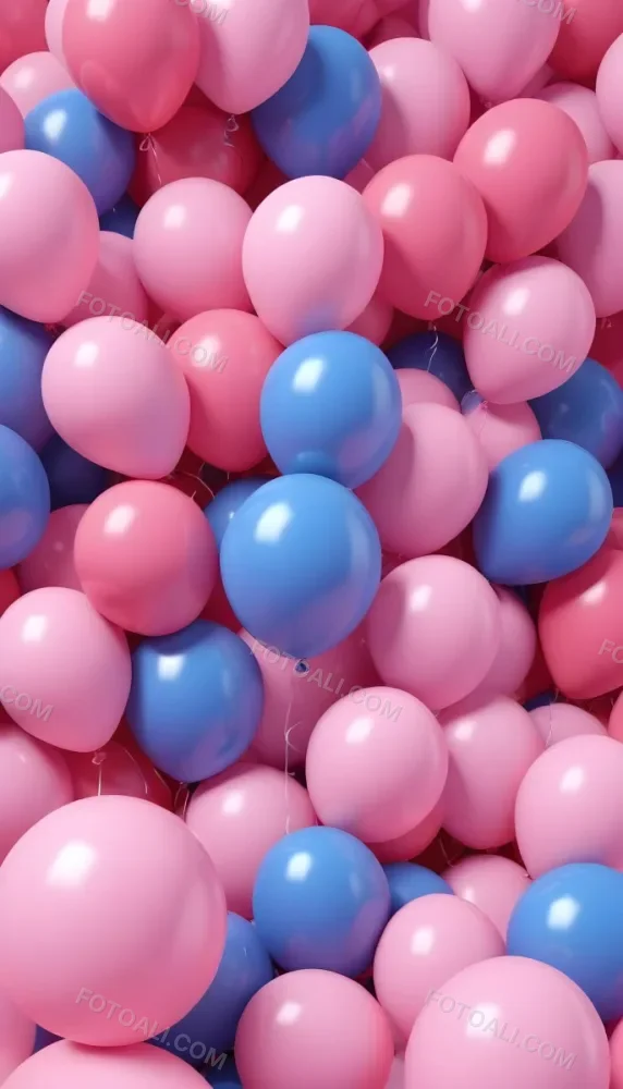 Colorful Balloons In Shades Of Pink Filling The Frame 9 Ca8f