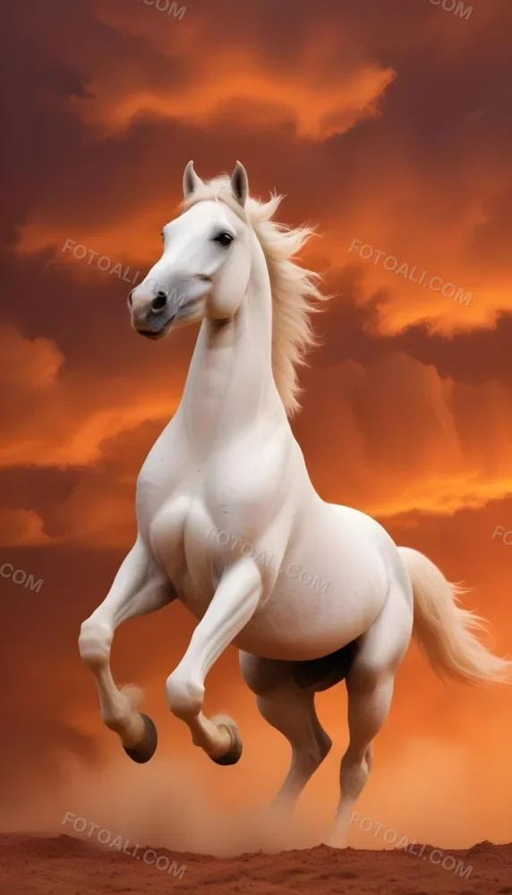 Comic Style A Golden Horse With A Flowing Mane Against A Metallic Background With Shiny Reflections Graphic Illustration Comic Art Graphic Novel Art Highly Detailed 97 94b6