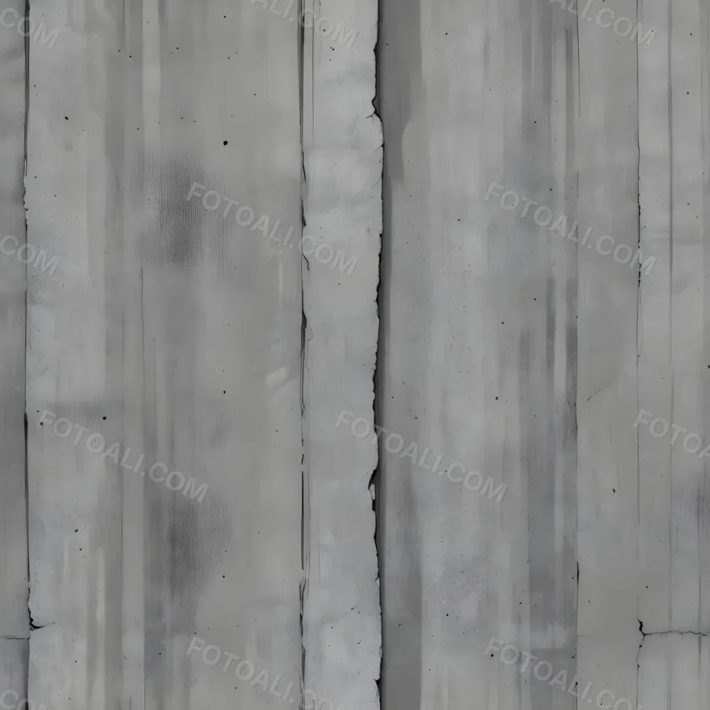 Concrete Wall With Vertical Grooves And A Slightly Uneven Textured Surface 57 9087