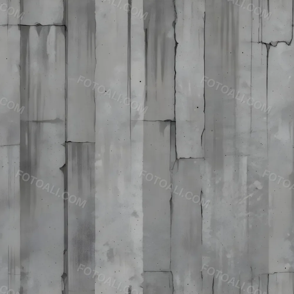 Concrete Wall With Vertical Grooves And A Slightly Uneven Textured Surface 59 5c5f