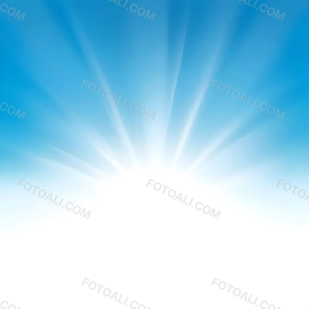 Digital Painting A Bright Radiant Light Source At The Center With Rays Extending Outward Against A Gradient Blue Background Transitioning To A Lighter Shade Towards The Bottom The Overall Effect Creates A Sense Of Illum 1 5983