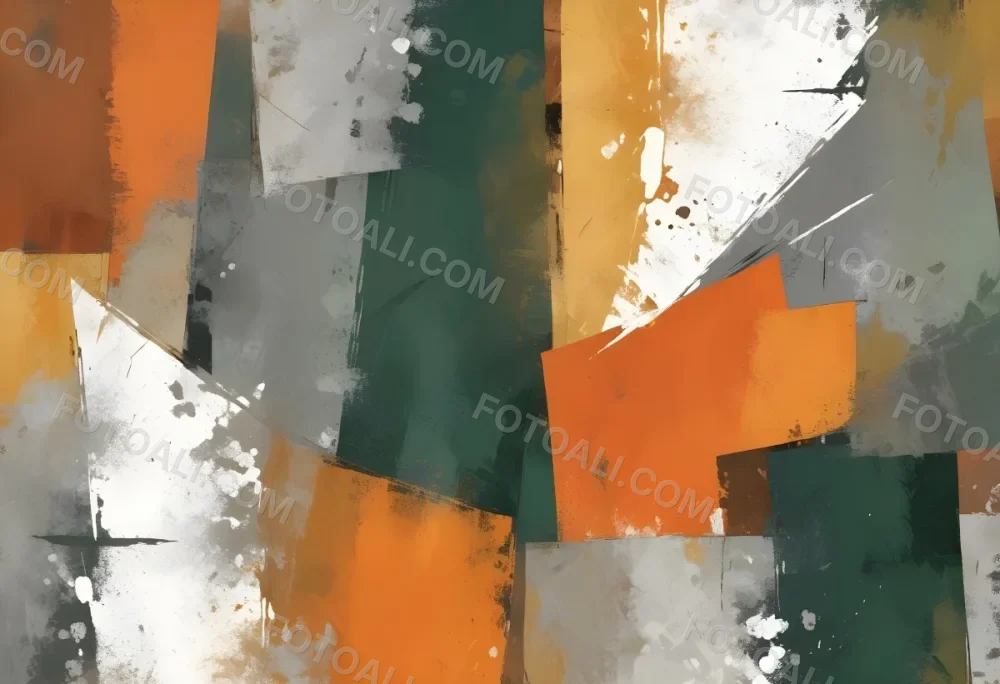 Digital Painting A Textured Surface Featuring A Mix Of Earthy Tones Predominantly Orange Yellow And Gray With Patches Of White And Dark Green The Composition Resembles Weathered Stone Showcasing A Variety Of Patte 15 Ce62