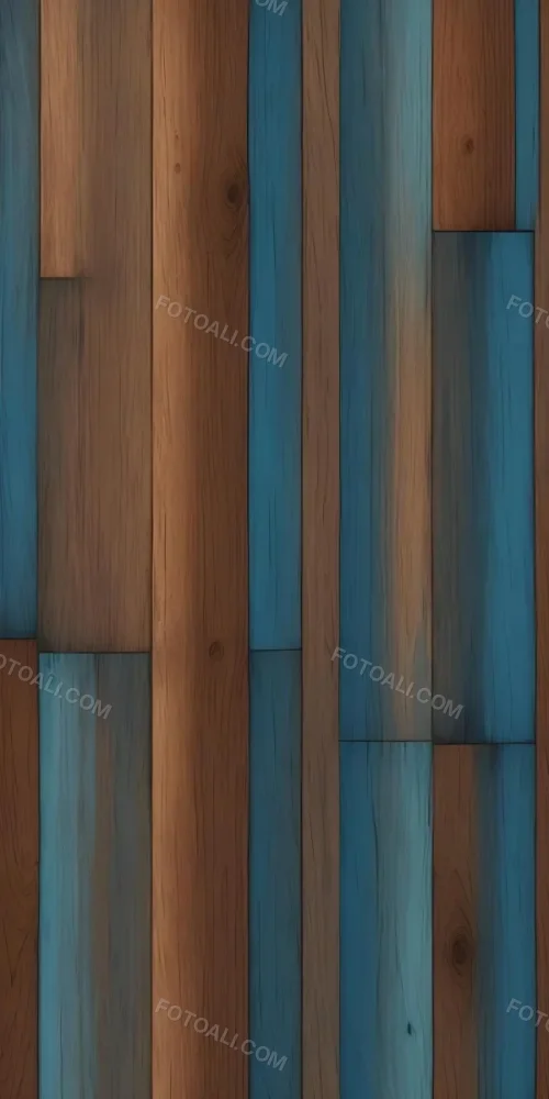 Digital Painting A Wood Texture With Vertical Lines And A Gradient From Brown To Blue The Wood Grain Is Visible And Detailed Creating A Natural Look Bold And Slim Lines Brush Strokes 14 A6dc
