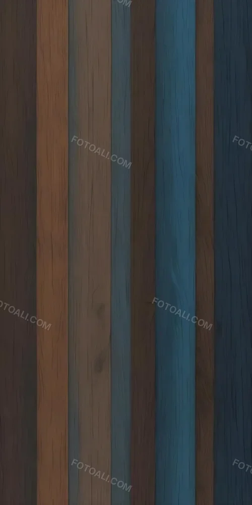 Digital Painting A Wood Texture With Vertical Lines And A Gradient From Brown To Blue The Wood Grain Is Visible And Detailed Creating A Natural Look Bold And Slim Lines Brush Strokes 25 Ff8c