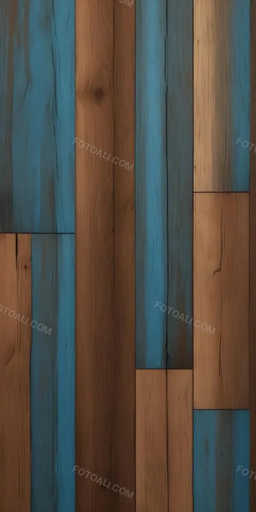 Digital Painting A Wood Texture With Vertical Lines And A Gradient From Brown To Blue The Wood Grain Is Visible And Detailed Creating A Natural Look Bold And Slim Lines Brush Strokes 8 111c
