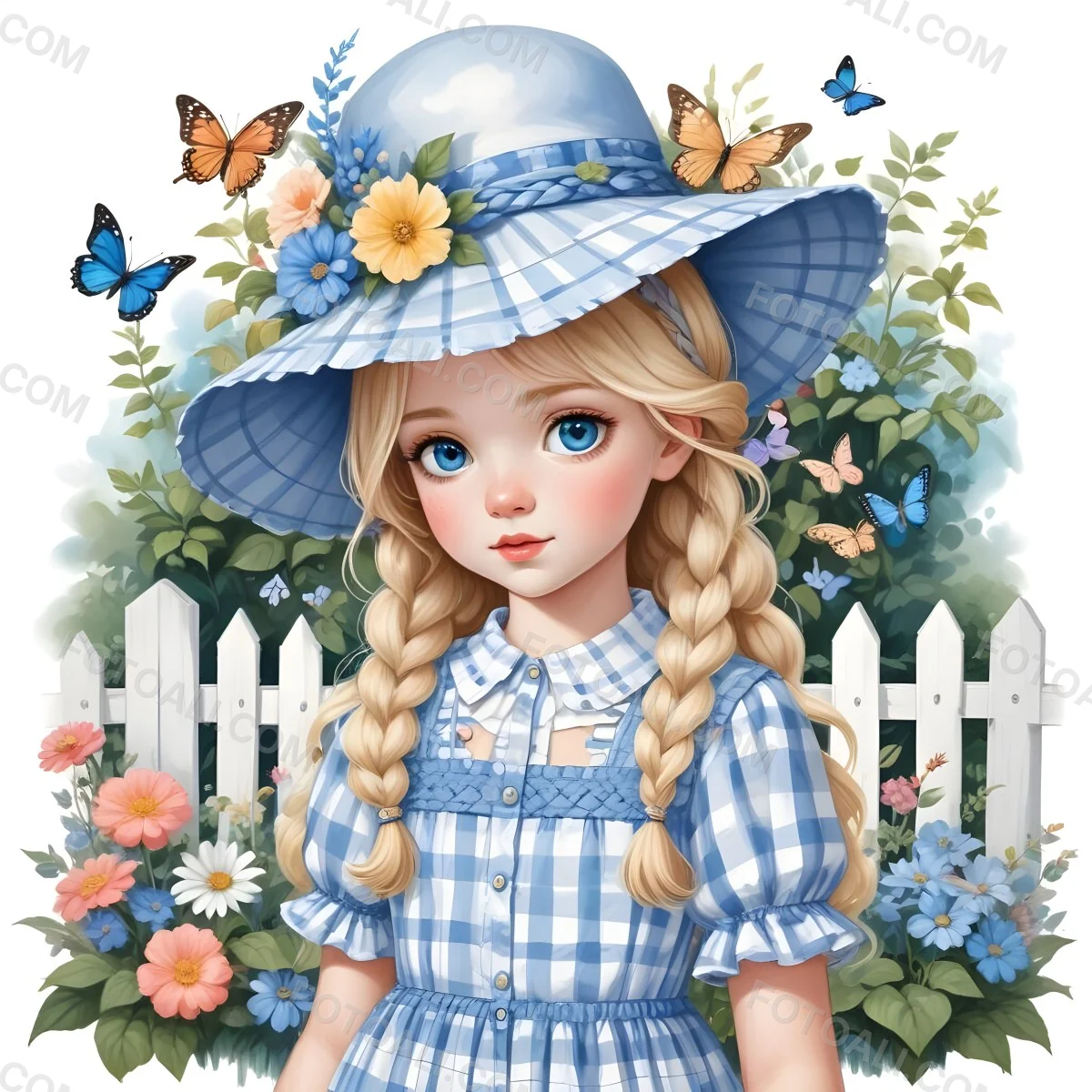 Digital Painting A Young Girl With Large Blue Eyes 2024 07 15t203419 361 90 622f
