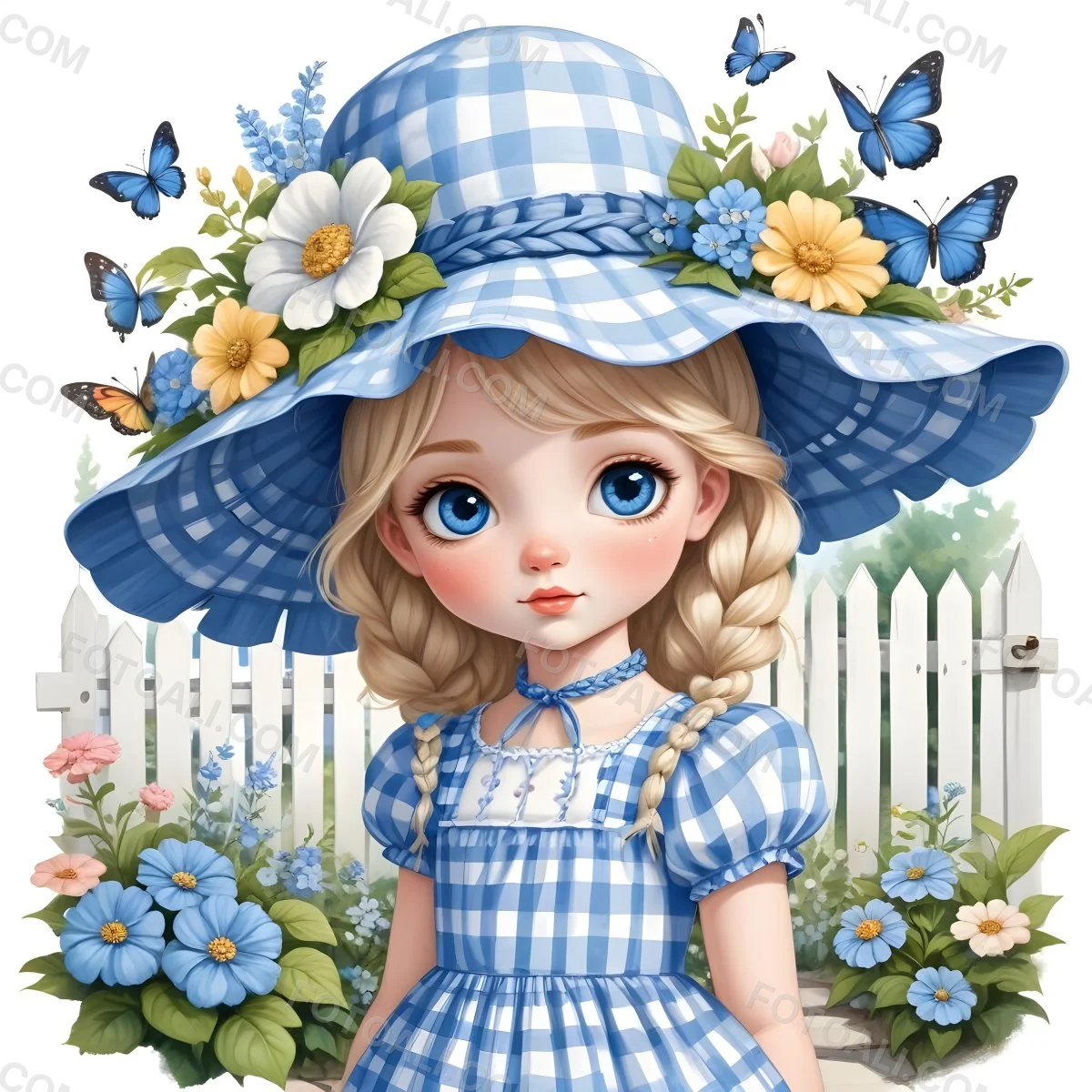 Digital Painting A Young Girl With Large Blue Eyes 2024 07 15t203419 361 99 705b