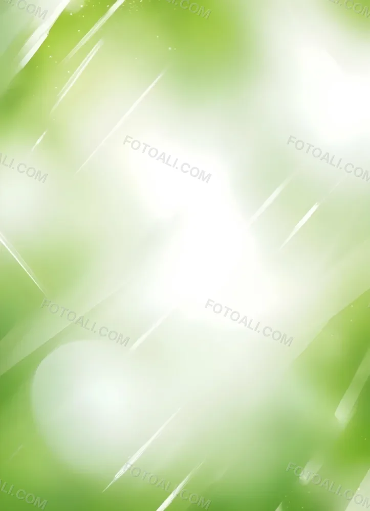 Digital Painting Abstract Background With Green And White Tones Bokeh Effect Light Leaks And Diagonal Lines Creating A Fresh And Vibrant Atmosphere Bold And Slim Lines Brush Strokes 3 Be6b