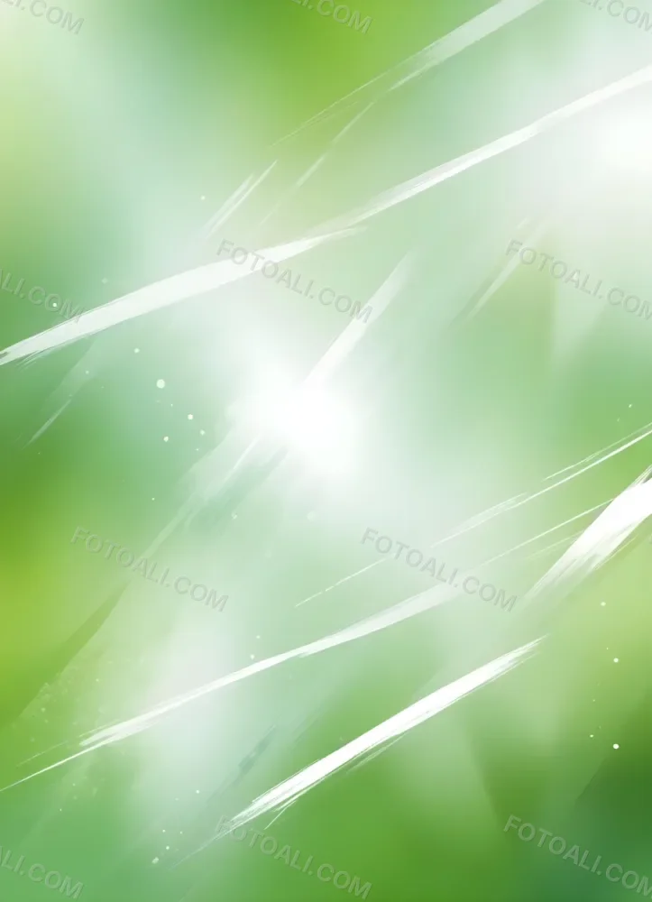 Digital Painting Abstract Background With Green And White Tones Bokeh Effect Light Leaks And Diagonal Lines Creating A Fresh And Vibrant Atmosphere Bold And Slim Lines Brush Strokes 37 D843