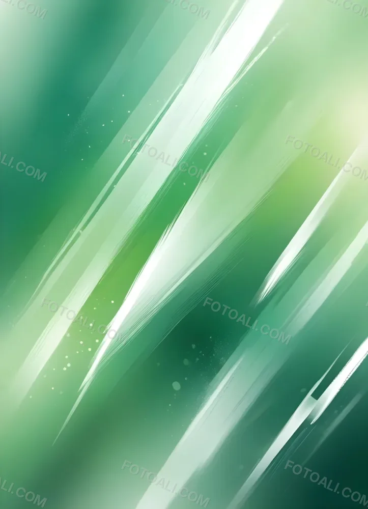 Digital Painting Abstract Background With Green And White Tones Bokeh Effect Light Leaks And Diagonal Lines Creating A Fresh And Vibrant Atmosphere Bold And Slim Lines Brush Strokes 39 C607