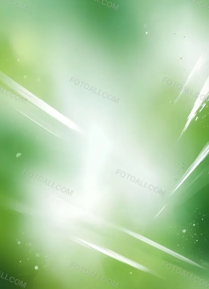 Digital Painting Abstract Background With Green And White Tones Bokeh Effect Light Leaks And Diagonal Lines Creating A Fresh And Vibrant Atmosphere Bold And Slim Lines Brush Strokes 4 9914