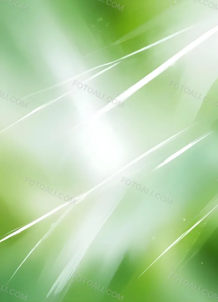Digital Painting Abstract Background With Green And White Tones Bokeh Effect Light Leaks And Diagonal Lines Creating A Fresh And Vibrant Atmosphere Bold And Slim Lines Brush Strokes 8 E83b