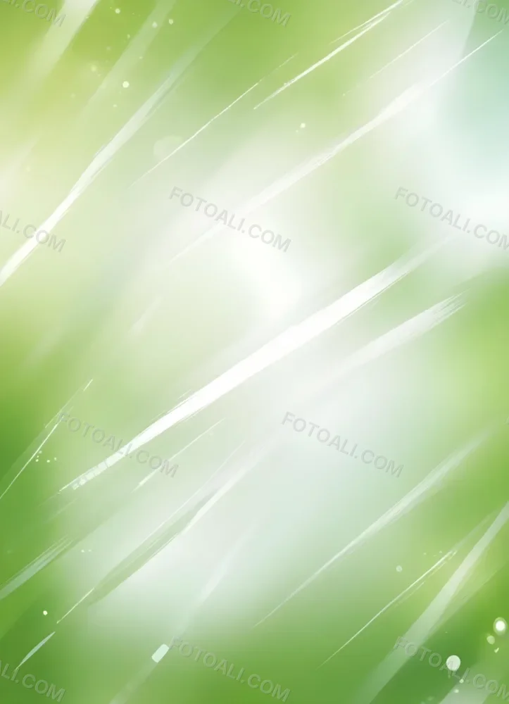 Digital Painting Abstract Background With Green And White Tones Bokeh Effect Light Leaks And Diagonal Lines Creating A Fresh And Vibrant Atmosphere Bold And Slim Lines Brush Strokes 9 08f9