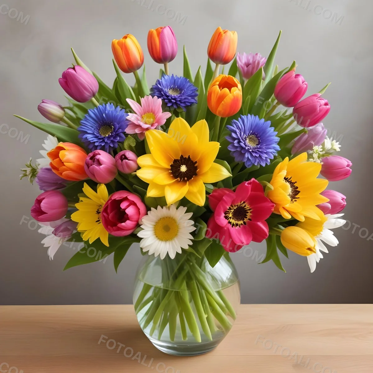 Flowers Vase Isolated White Background 20 8c9e