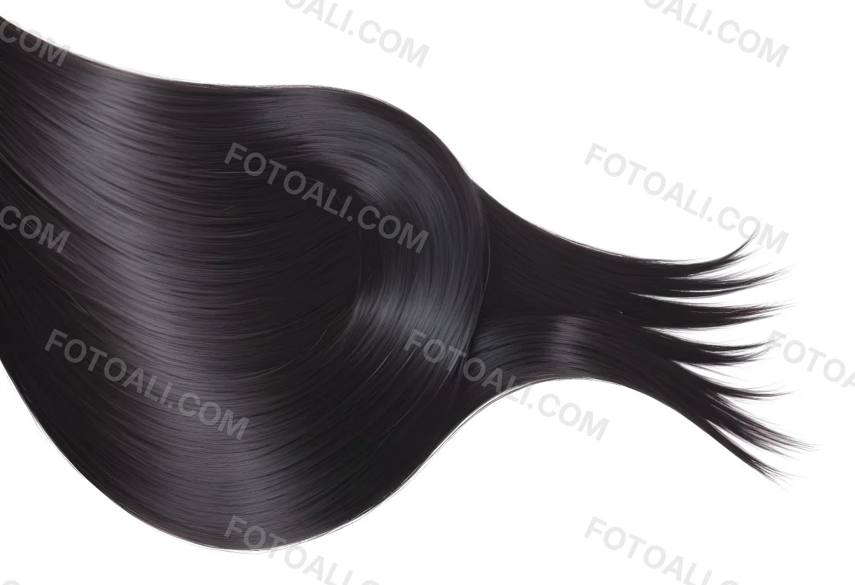 Flowing Black Hair With Smooth 2 Aefe