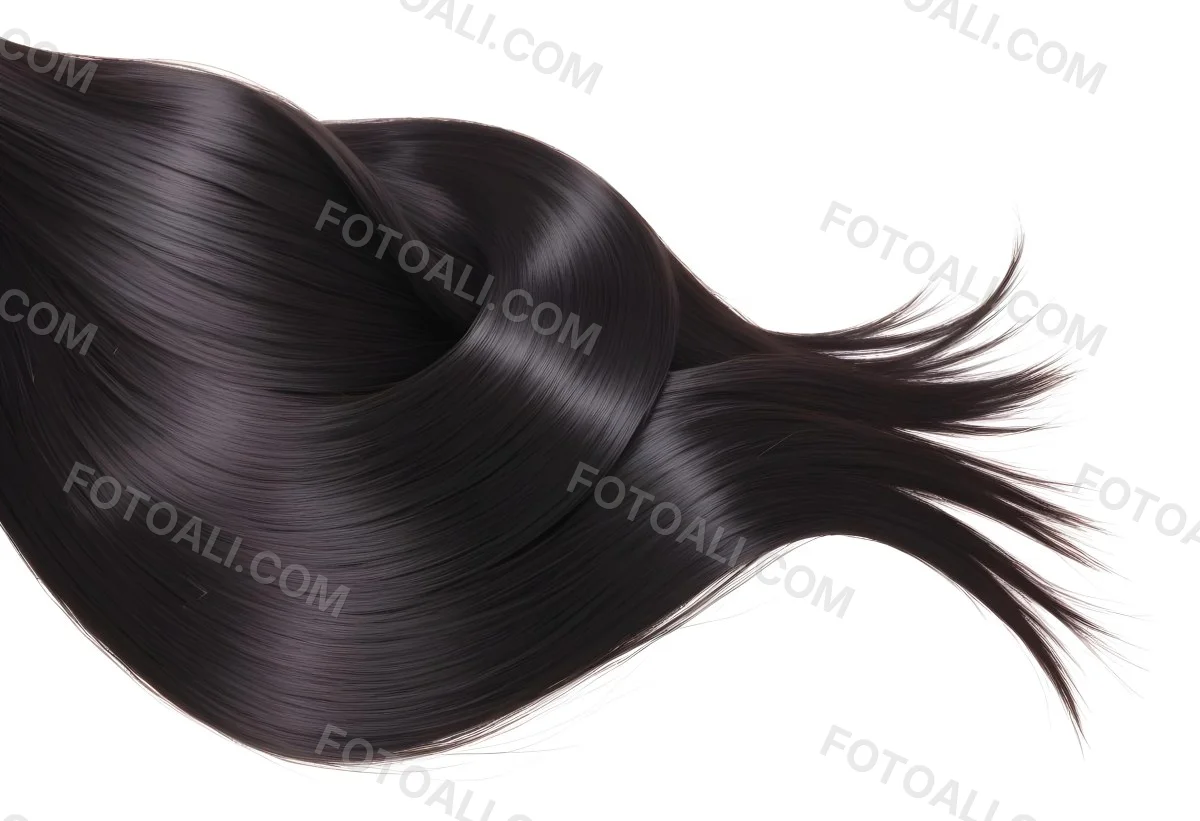 Flowing Black Hair With Smooth 9 80ae