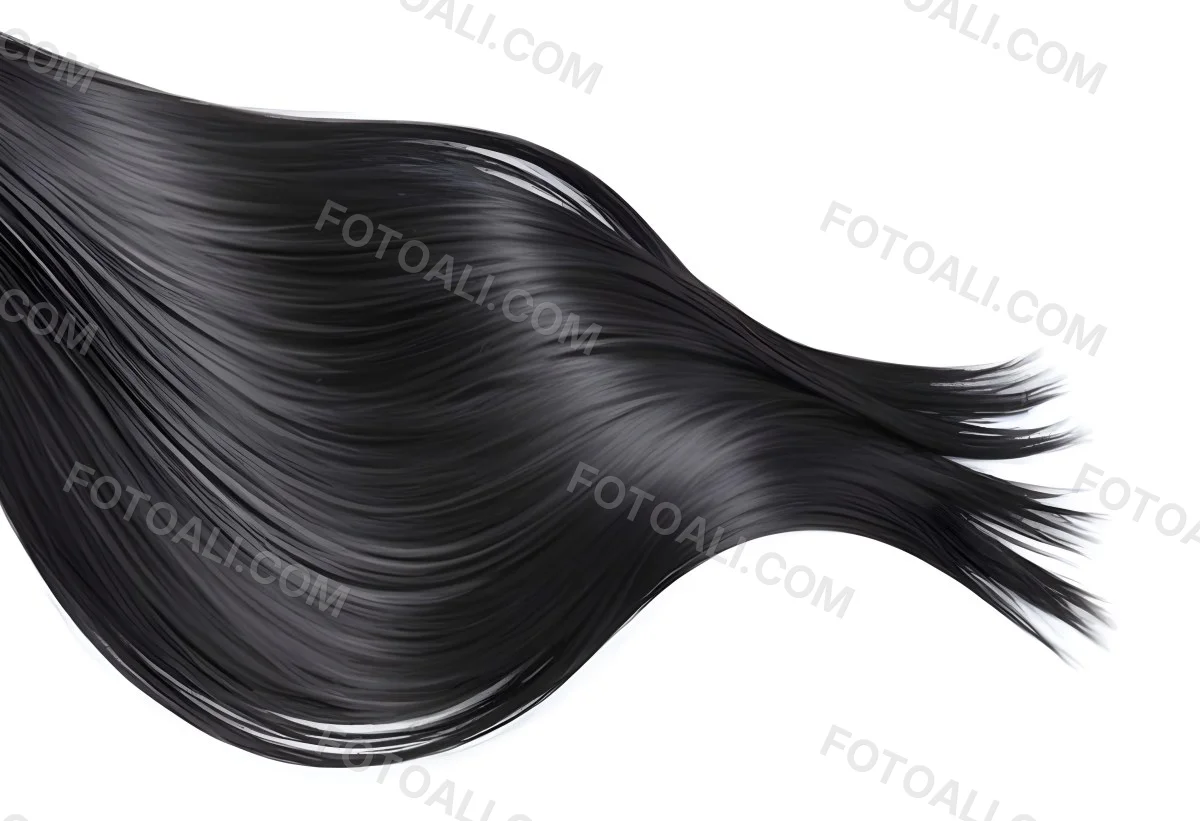 Flowing Black Hair With Smooth Shiny Strands 13 14c4