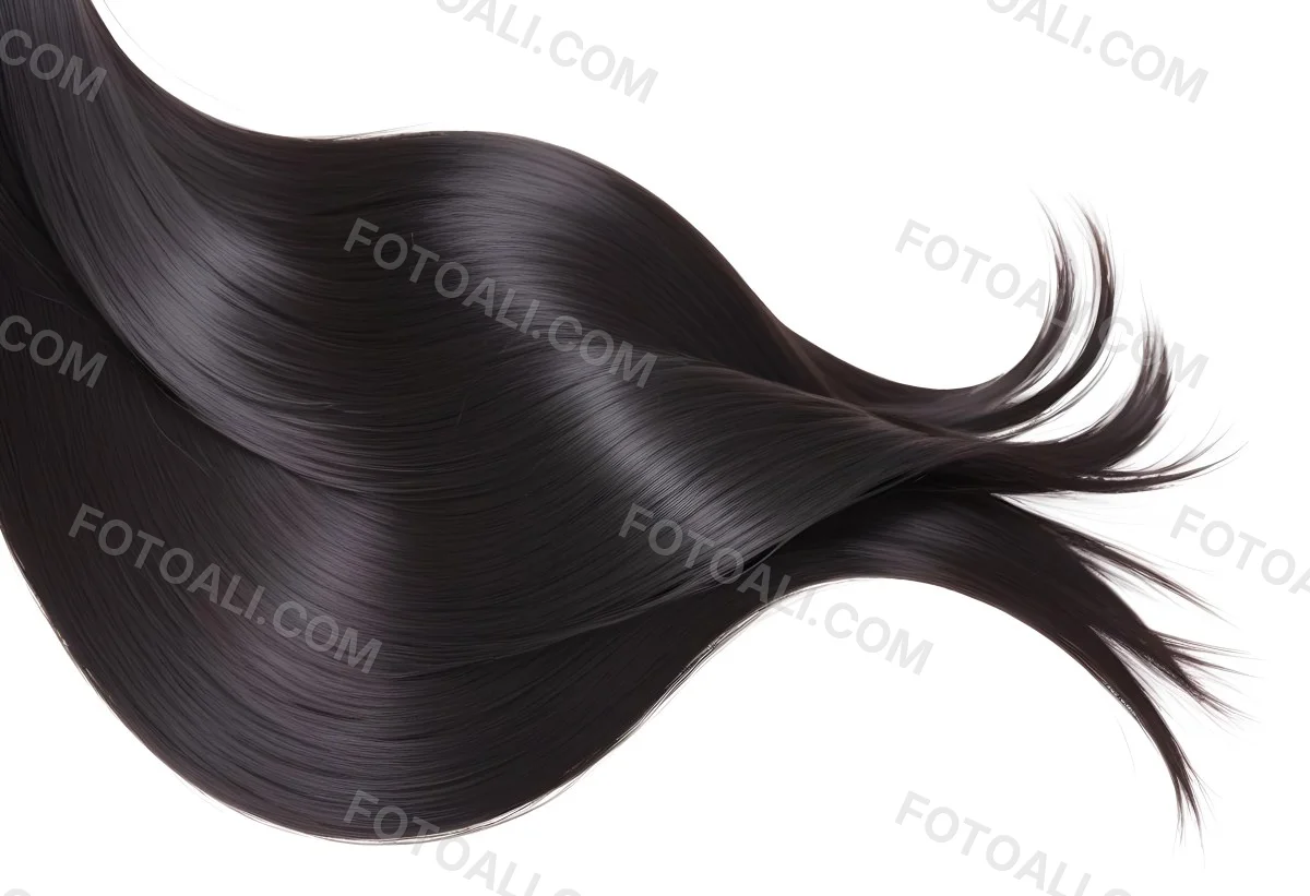 Flowing Black Hair With Smooth Shiny Strands 2 Ee30