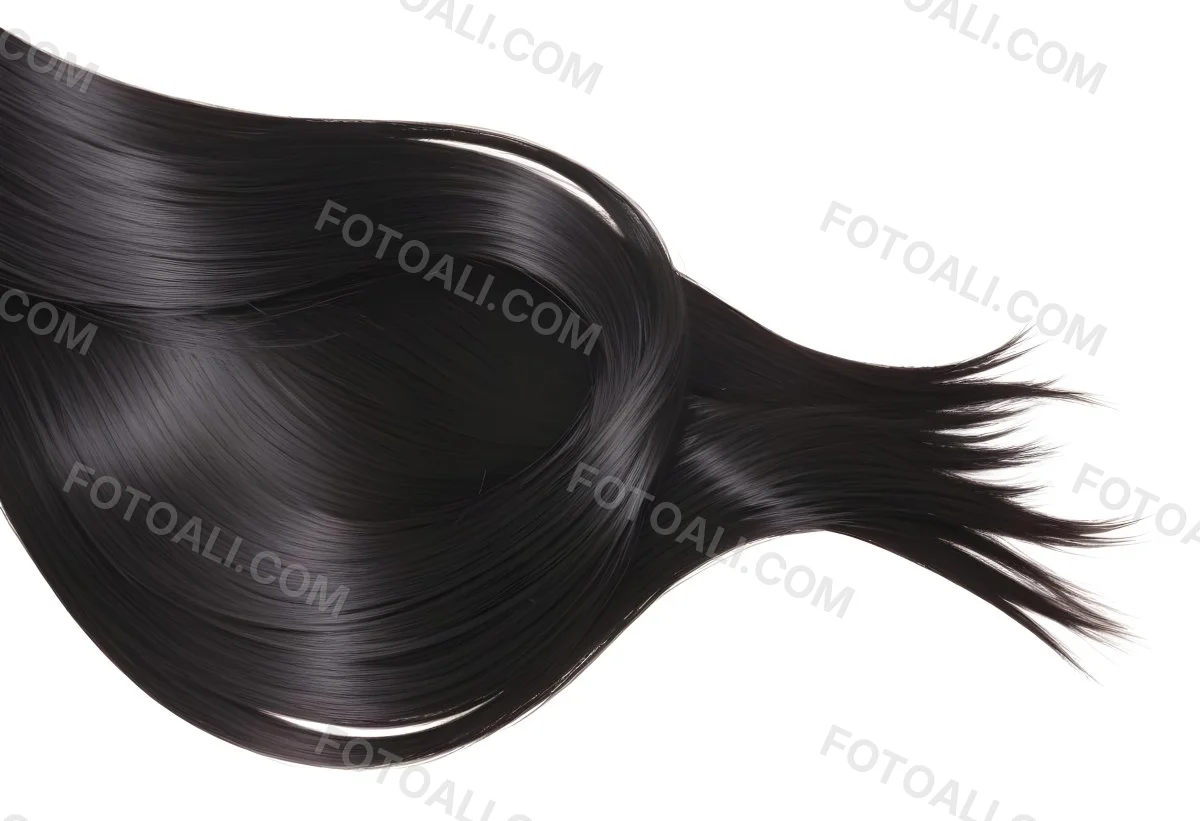 Flowing Black Hair With Smooth Shiny Strands 8 06ac
