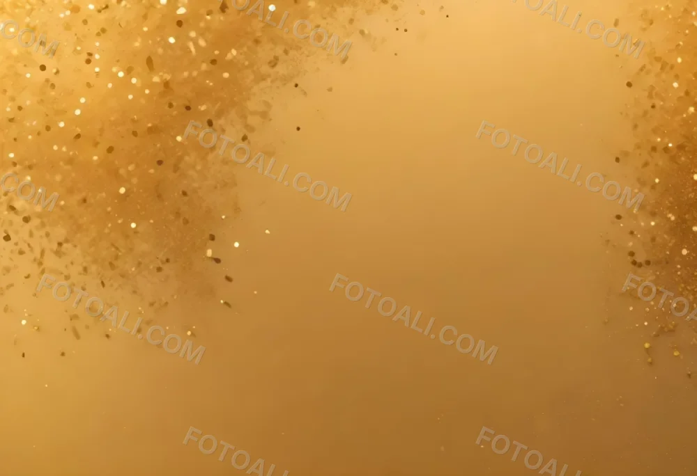 Golden Glitter Background With Shimmering Sparkles 17 501c