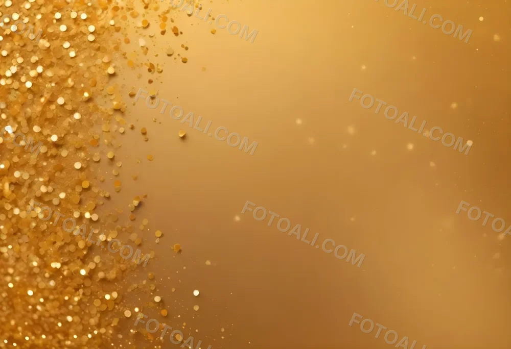 Golden Glitter Background With Shimmering Sparkles 24 9b43