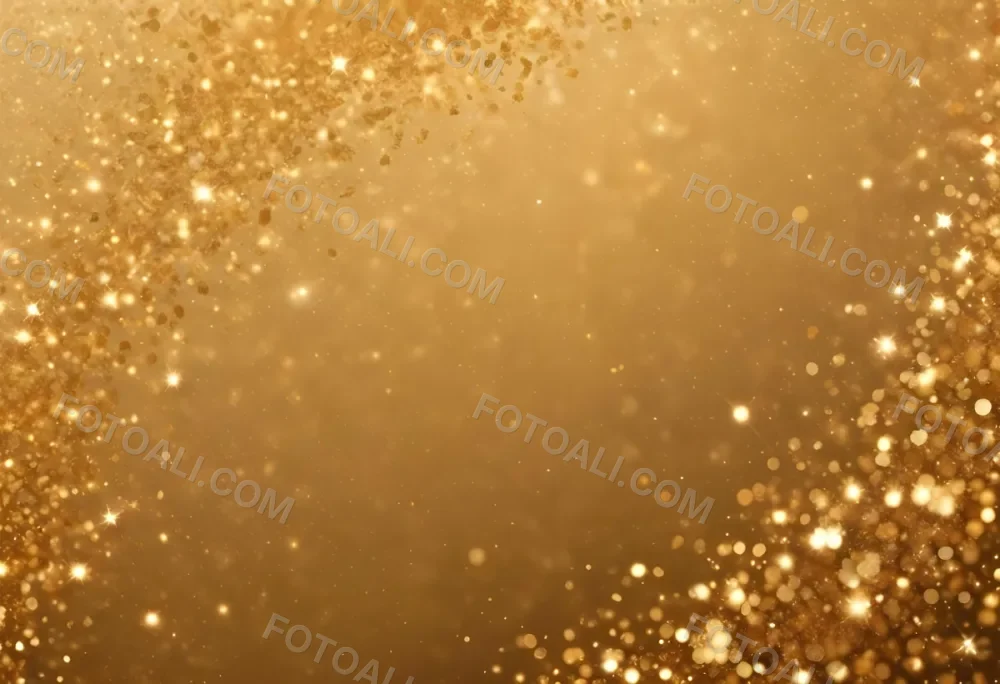Golden Glitter Background With Shimmering Sparkles 43 5cb4