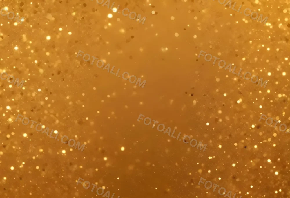 Golden Glitter Background With Shimmering Sparkles 47 B877