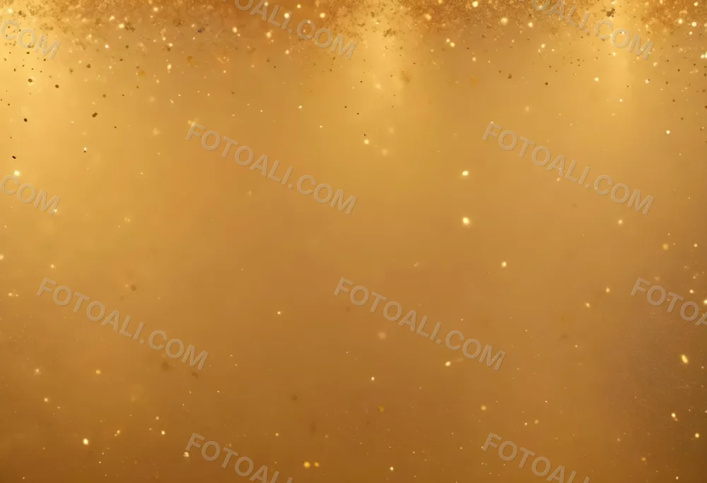Golden Glitter Background With Shimmering Sparkles 6 9bdd