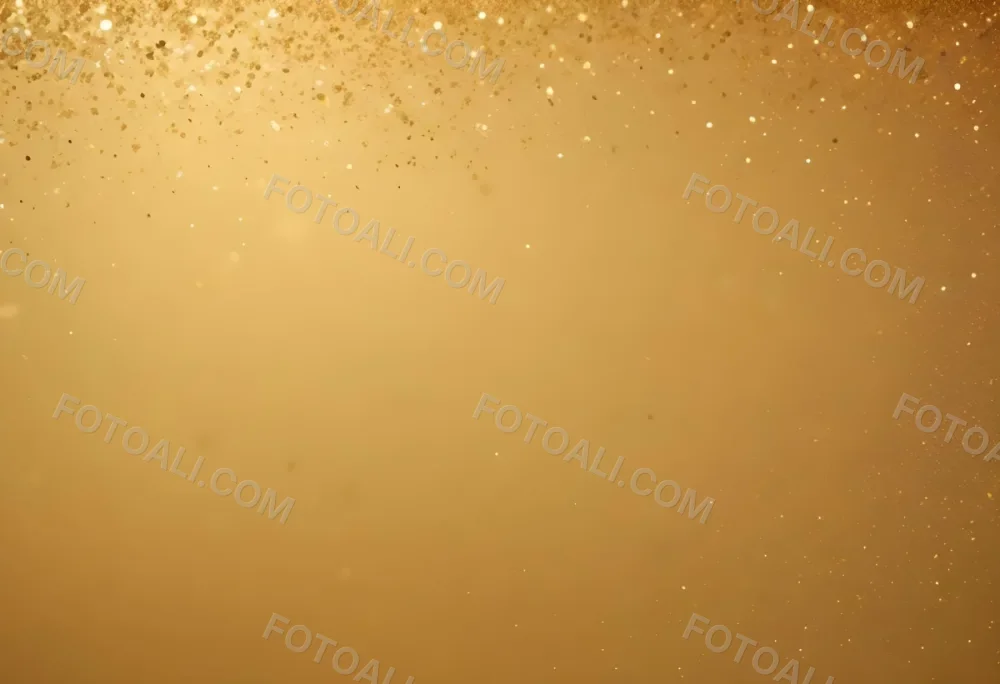 Golden Glitter Background With Shimmering Sparkles 7 B6bd