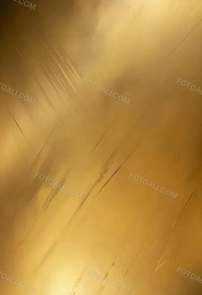 Golden Metallic Surface With Diagonal Lines And Reflections 68 Ad12