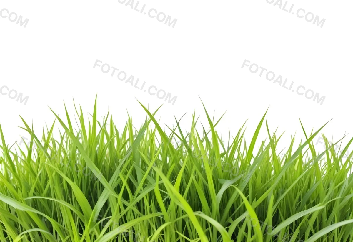Green Grass With A White Background 5 1ecf