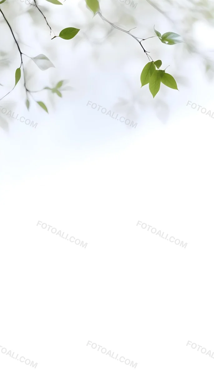 Green Leaves With Blurred Background 25 5f5b
