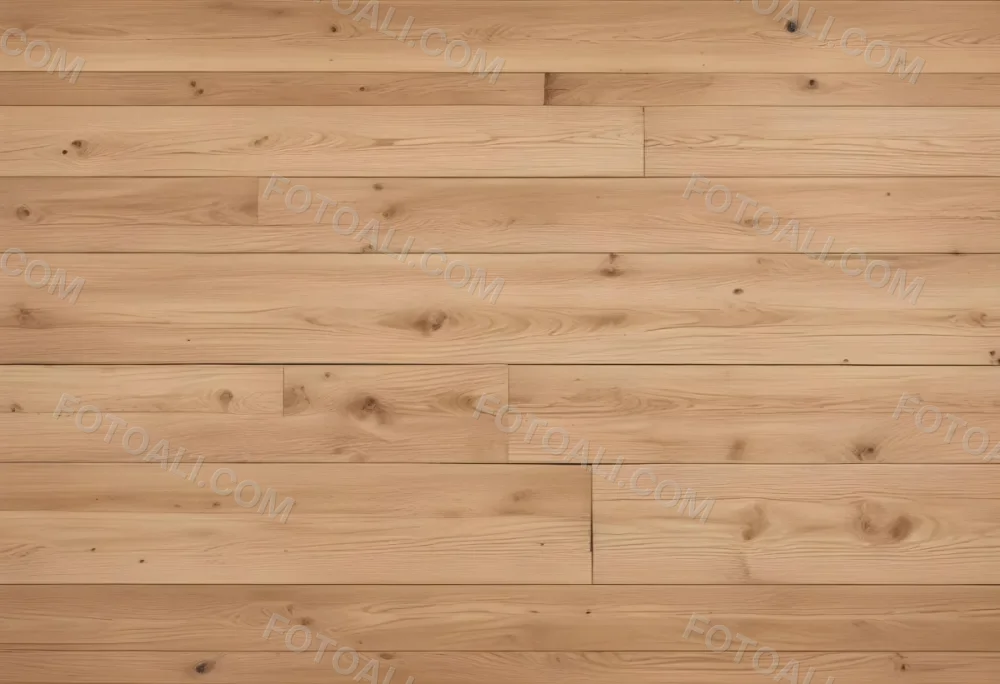 Horizontal Wooden Planks With A Light Brown Natural Wood Grain Pattern 10 7bcf
